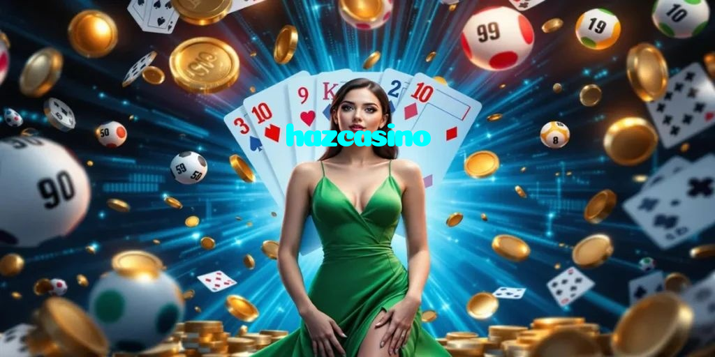 hazcasino casino presented on mobile device in Pakistan with slots and live games